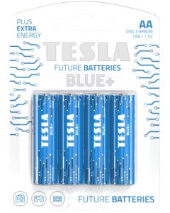 TESLA BLUE+ AA-paristo