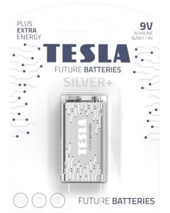 TESLA SILVER+ 9V-paristo
