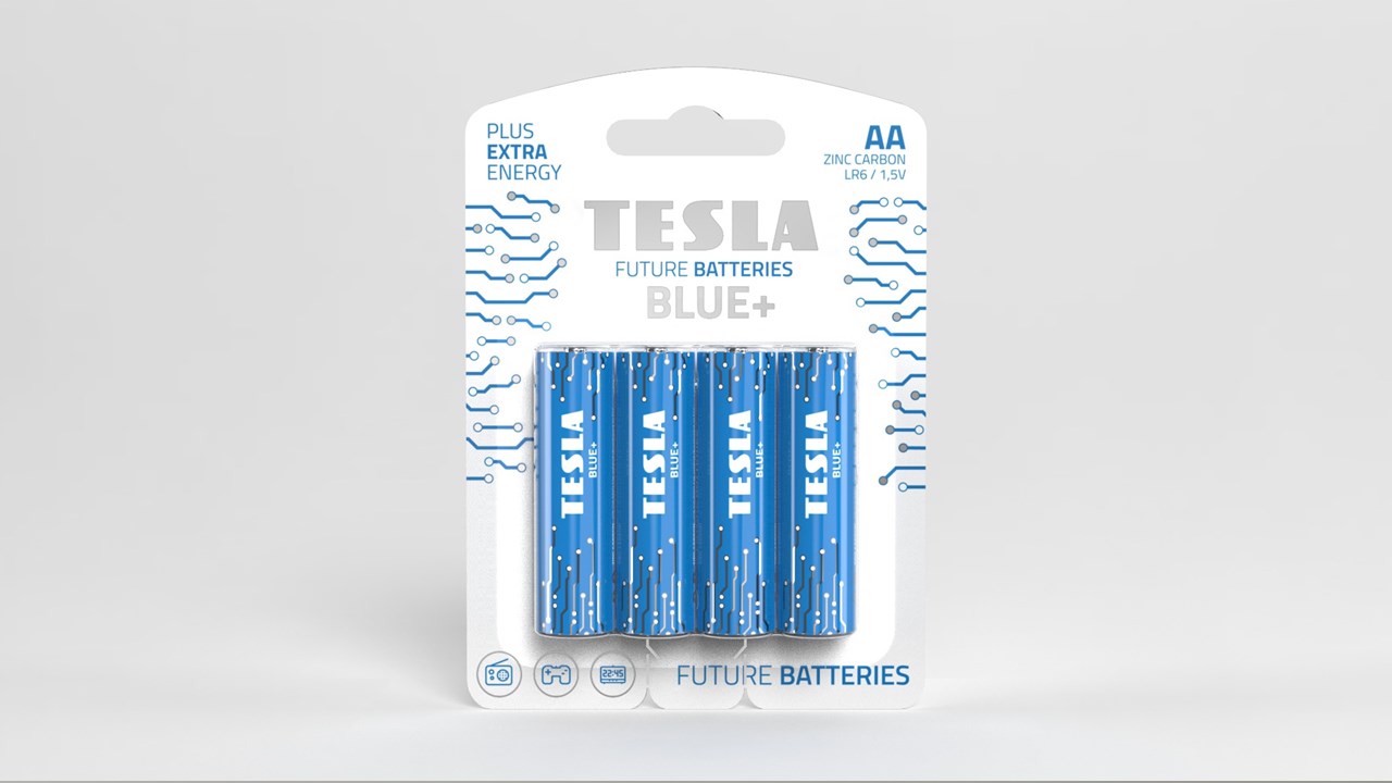 Tesla BLUE+ Uudistettu myyntipakkaus