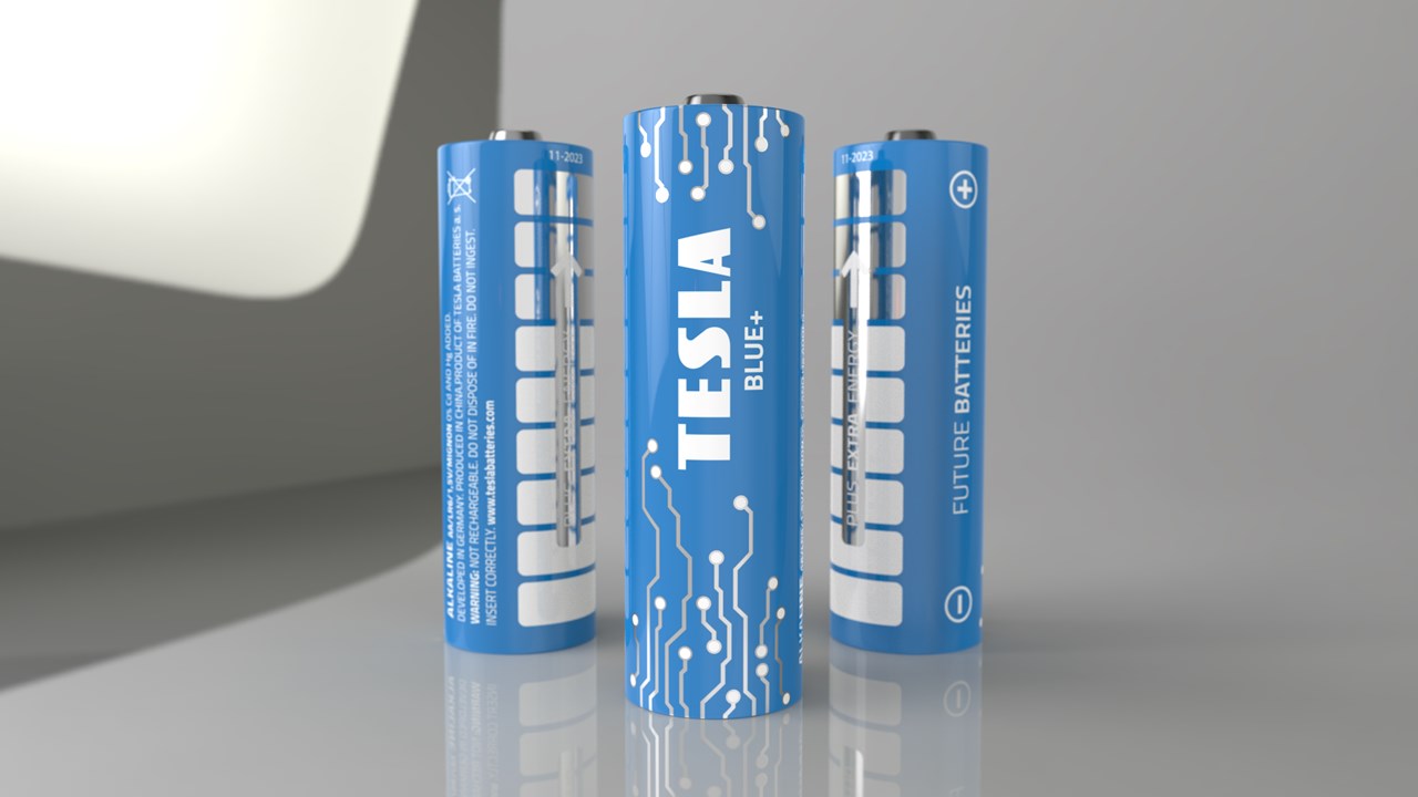 Tesla BLUE+ AA-paristo