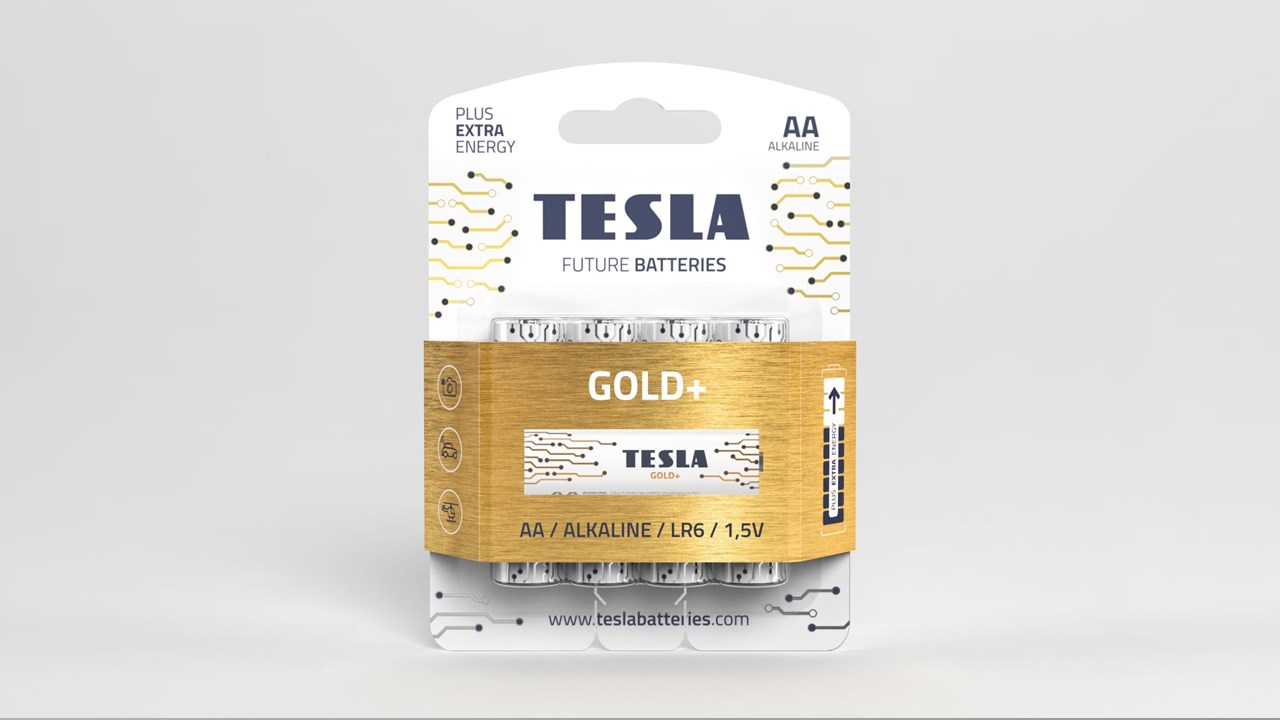 Tesla GOLD+ Uudistettu myyntipakkaus