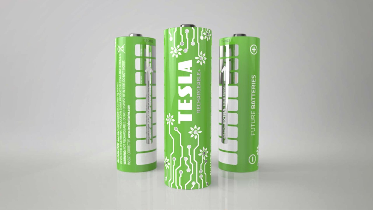 Tesla RECHARGEABLE+ ladattava AA-paristo