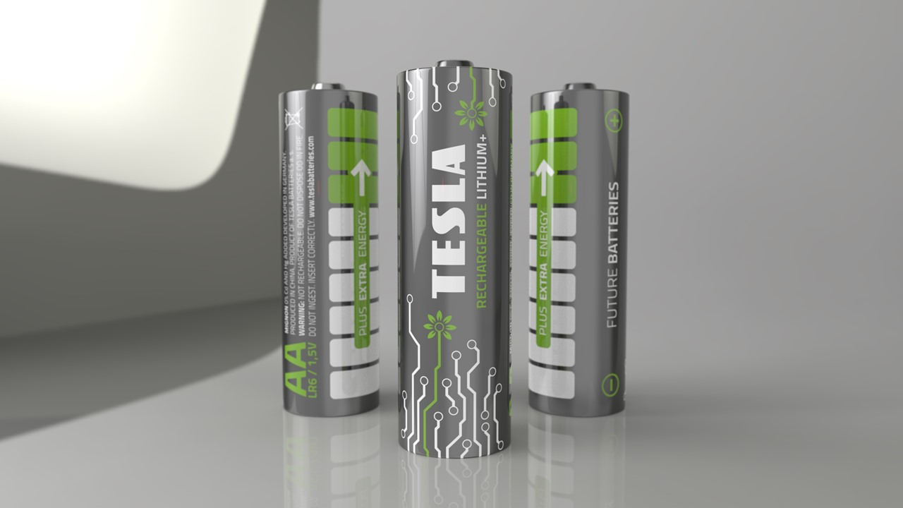 Tesla RECHARGEABLE LITHIUM+ ladattava litium AA-paristo