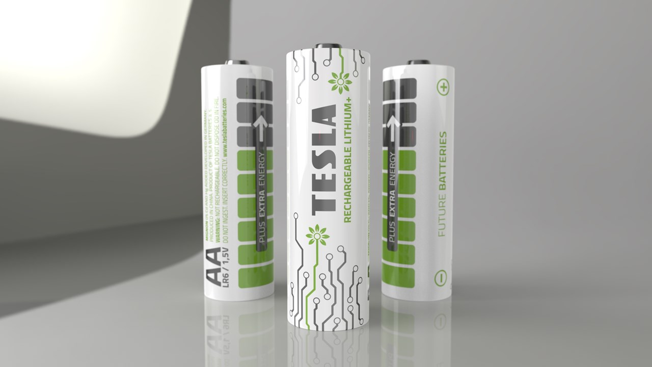 Tesla RECHARGEABLE LITHIUM+ ladattava litium AA-paristo