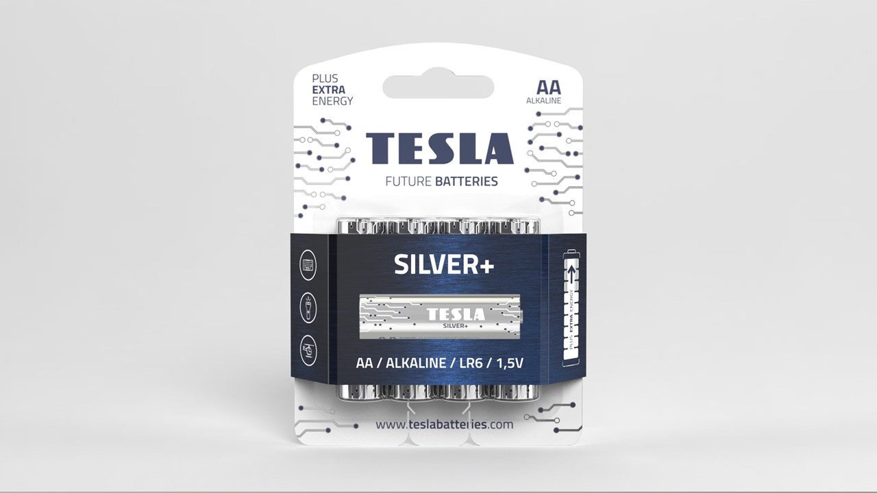 Tesla SILVER+ Uudistettu myyntipakkaus